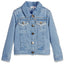 [4y] Chloé Girls Denim Jacket w/Fringe BNWT