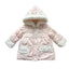 [2y] Paco Rabanne Girls Padded Faux Fur Lined Hooded Coat - Kitten