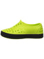 [US4] Native Kids' Miller Shoe - Chartreuse Green/Jiffy Black