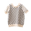 [10-12y] Hanna Andersson Knit Short-Sleeve Top