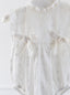 [6-12m] White Eyelet Baby Vintage Romper