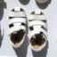 [US9] See Kai Run White Leather Velcro Sandal