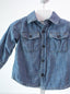 [3-6m] Baby Gap Cotton Lined Denim Button-down Shirt