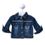 [2y] Hanna Andersson Embroidered Denim Jacket