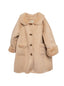 [6y] Nanos Faux Shearling Coat - Neutral