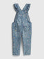 [2y] Gap Baby Denim Overalls - butterflies