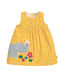 [6-12m]Frugi Organic Cotton Lily Cord Dress + Tamsyn Tights Set