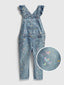 [2y] Gap Baby Denim Overalls - butterflies