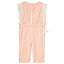 [2y] Louise Misha Makoa Blush Stripe Overalls